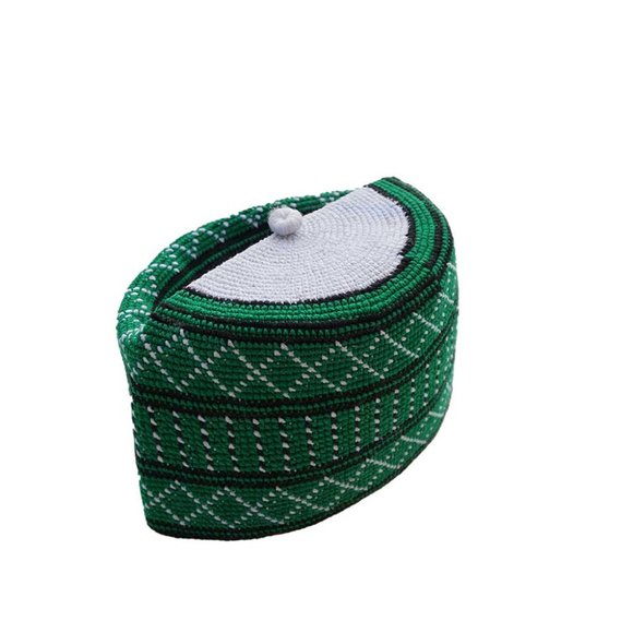 Nigerian African Aboki Kufi Hausa Muslim Hat Cap - Picture 2 of 2
